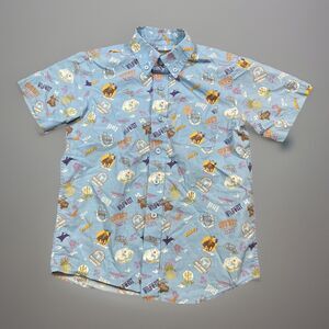 Ariat Boys Maurico Classic Short Sleeve Shirt Blue Size 7 XS